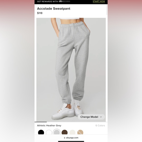 alo accolade sweatpants - Picture 1 of 2